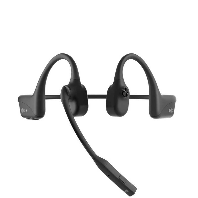 SHOKZ SHOKZ ブルートゥースイヤホン 耳かけ型 OpenComm2 ( 2025 ) [ 骨伝導 / Bluetooth 対応 ] Black SKZ-EP-000039 SKZ-EP-000039