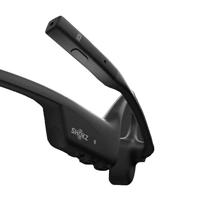 SHOKZ SHOKZ ブルートゥースイヤホン 耳かけ型 OpenComm2 ( 2025 ) [ 骨伝導 / Bluetooth 対応 ] Black SKZ-EP-000039 SKZ-EP-000039