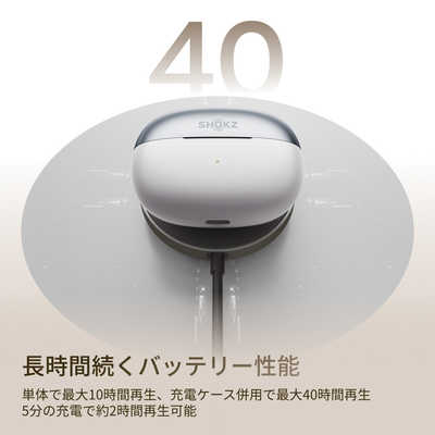 SHOKZ 完全ワイヤレスイヤホン OpenDots 2 ［ワイヤレス(左右分離
