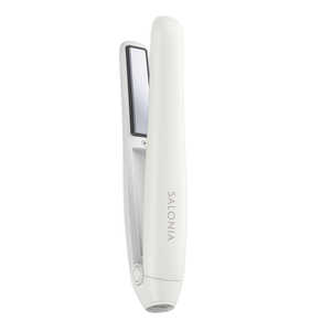 サロニア コードレスストレートヘアアイロン ［充電式(コードレス)］ ホワイト KSAL25119WH