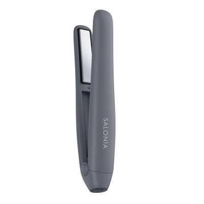 サロニア コードレス ストレートヘアアイロン 12mm 140℃～180℃ 充電式