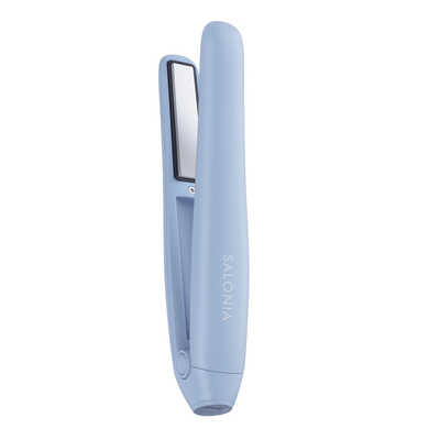 サロニア コードレス ストレートヘアアイロン 12mm 140℃～180℃ 充電式