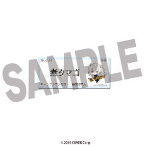 DMM.COM ホロライブ 獅白ぼたん×野郎ラーメン 食券風アクリルカード 煮タマゴ DMM.COM ホロライブ 獅白ぼたん×野郎ラーメン 食券風アクリルカード 煮タマゴ