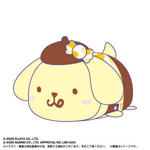マックスリミテッド milky×サンリオキャラクターズ ぽてコロマスコットMsize E:ポムポムプリン マックスリミテッド milky×サンリオキャラクターズ ぽてコロマスコットMsize E:ポムポムプリン