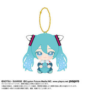バンダイナムコヌイ Chibiぬいおすわりマスコット 初音ミク×ダブルオーガンダム バンダイナムコヌイ Chibiぬいおすわりマスコット 初音ミク×ダブルオーガンダム