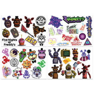 FANATTIK Five Nights at Freddy's �ǥ����륹�ƥå���(4������)