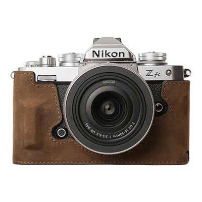 MR.STONE (受注生産) Nikon Zfc 専用本革ボディケース グリップ付