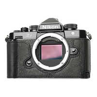 MR.STONE Nikon ZF用　レザーケース　ディープブルー Mr. Stone】ニコン Zf 専用 本革 ボディケース ヴィンテージ