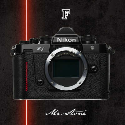 MR.STONE (受注生産) Nikon Zf 専用 レッドライン 本革 ボディ