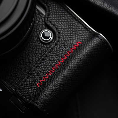 MR.STONE (受注生産) Nikon Zf 専用 レッドライン 本革 ボディ