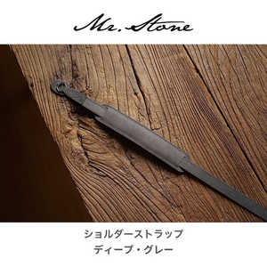 ＭＲ．ＳＴＯＮＥ (受注生産) ショルダーストラップ ヴィンテージ ディープグレー WJC013