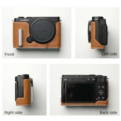 MR.STONE Panasonic LUMIX S9用 本革ケース ヴィンテージ風 メタル