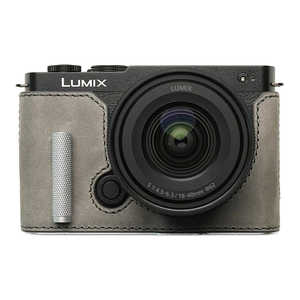 MR.STONE Panasonic LUMIX S9用 本革ケース ヴィンテージ風 メタルグリップ付 ディープグレー PTBH003 MR.STONE Panasonic LUMIX S9用 本革ケース ヴィンテージ風 メタルグリップ付 ディープグレー PTBH003