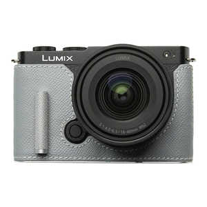 MR.STONE Panasonic LUMIX S9用 本革ケース クラシック メタルグリップ付 ライトブルー/白ステッチ PTBH005 MR.STONE Panasonic LUMIX S9用 本革ケース クラシック メタルグリップ付 ライトブルー/白ステッチ PTBH005