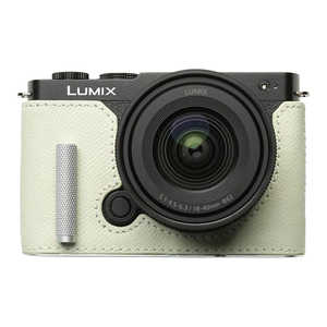 MR.STONE Panasonic LUMIX S9用 本革ケース クラシック メタルグリップ付 スパークリング/白ステッチ PTBH011 MR.STONE Panasonic LUMIX S9用 本革ケース クラシック メタルグリップ付 スパークリング/白ステッチ PTBH011