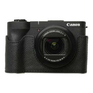 MR.STONE Canon PowerShot V1用 本革ケース クラシック ブラック PTBI008 MR.STONE Canon PowerShot V1用 本革ケース クラシック ブラック PTBI008