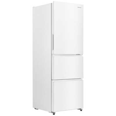 ハイセンス 冷蔵庫 3ドア 358L 右開き 幅59.9cm ホワイト HR-GC360KW