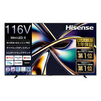 ハイセンス MiniLED 液晶テレビ [ 65V型 / 4Kチューナー内蔵 / YouTube