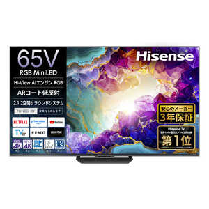 �n�C�Z���X �t���e���r �m65V�^ / Bluetooth�Ή� / 4K�Ή� / BS�ECS 4K�`���[�i�[���� / YouTube�Ή��n RGB 65U9S