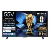ハイセンス 液晶テレビ ［55V型 / Bluetooth対応 / 4K対応 / BS・CS 4K