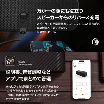 KLIPSCH Klipsch Detroit Bluetoothスピーカー 大型 パッシブ