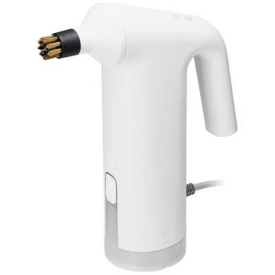 【新品未使用】ハンディスチームクリーナー ホワイト/グレー プラスマイナスゼロ スチームクリーナー ハンディタイプ(衣類モード