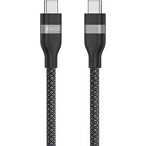 AJ[ Anker Japan Anker USB-C  USB-C P[u (0.9mA 240WA ϋviC) mUSB Power DeliveryΉn ubN A82E2N11