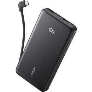 AJ[ Anker Japan oCobe[ Zolo Power Bank (10000mAh 22.5W Built-In USB-CP[u) mUSB Power DeliveryΉ / 2|[gn ubN A110DN11