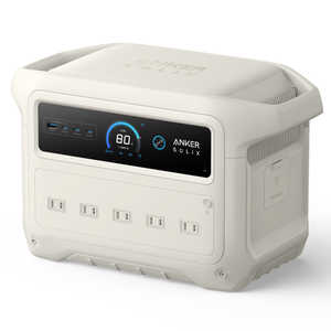 アンカー Anker Japan ポータブル電源 Solix C1000 Gen 2 Portable Power Station オフホワイト A1763521 アンカー Anker Japan ポータブル電源 Solix C1000 Gen 2 Portable Power Station オフホワイト A1763521