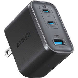 󥫡 Anker Japan Anker Nano Charger (70W) 3ݡ / USB Power Deliveryб / GaN(ⲽꥦ) ѡ ֥å A121AN11