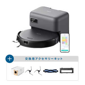 󥫡 Anker Japan ȥơ ܥåݽ Eufy Robot Vacuum Auto-Empty with Accessory Kit [۰] ֥å T2292N11