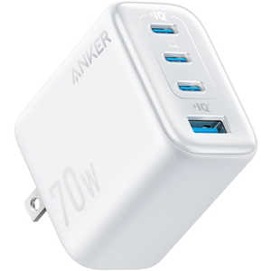 AJ[ Anker Japan }[d Anker Zolo Charger (70WA4 Ports) m4|[g / USB Power DeliveryΉn zCg A121CN21