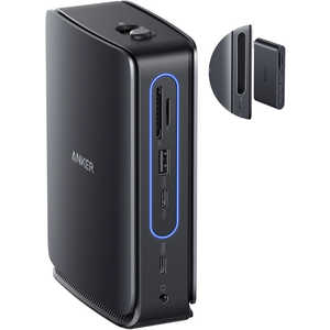 ���󥫡� Anker Japan Nano Docking Station (13-in-1 Triple Display Built-In Removable Hub) ��USB Power Delivery�б��� A83C3111