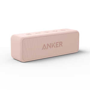 �A���J�[ Anker Japan �u���[�g�D�[�X�X�s�[�J�[ SoundCore 2(USB Type-C�[�d) ���C�g�s���N A3105050
