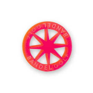 BANDEL Golf CLEAR MARKER Neon Pink BGMK02PK BANDEL Golf CLEAR MARKER Neon Pink BGMK02PK