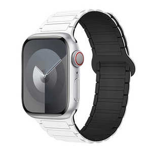 GAACAL APPLE WATCH 1-10/SE1-2 38/40/41/42(10のみ)MM 防水のマグネット式シリコンバンド ホワイト W00563WA GAACAL APPLE WATCH 1-10/SE1-2 38/40/41/42(10のみ)MM 防水のマグネット式シリコンバンド ホワイト W00563WA