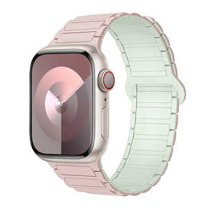 GAACAL APPLE WATCH 1-10/SE1-2/ULTRA1-2 42(1-3のみ)/44/45/46/49MM 防水のマグネット式シリコンバンド ピンク W00563PB GAACAL APPLE WATCH 1-10/SE1-2/ULTRA1-2 42(1-3のみ)/44/45/46/49MM 防水のマグネット式シリコンバンド ピンク W00563PB