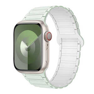 GAACAL APPLE WATCH 1-10/SE1-2/ULTRA1-2 42(1-3のみ)/44/45/46/49MM 防水のマグネット式シリコンバンド ミントグリーン W00563MBB GAACAL APPLE WATCH 1-10/SE1-2/ULTRA1-2 42(1-3のみ)/44/45/46/49MM 防水のマグネット式シリコンバンド ミントグリーン W00563MBB