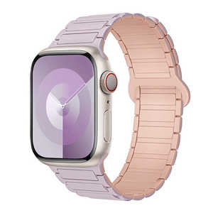 GAACAL APPLE WATCH 1-10/SE1-2/ULTRA1-2 42(1-3のみ)/44/45/46/49MM 防水のマグネット式シリコンバンド パープル W00563MB GAACAL APPLE WATCH 1-10/SE1-2/ULTRA1-2 42(1-3のみ)/44/45/46/49MM 防水のマグネット式シリコンバンド パープル W00563MB