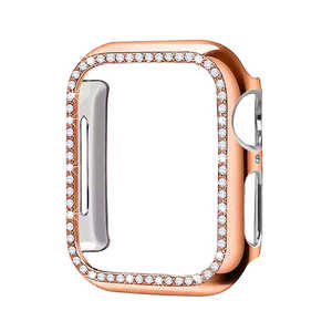 GAACAL APPLE WATCH 10 42MM 光沢キラキラフレーム ローズゴールド W00058R8 GAACAL APPLE WATCH 10 42MM 光沢キラキラフレーム ローズゴールド W00058R8