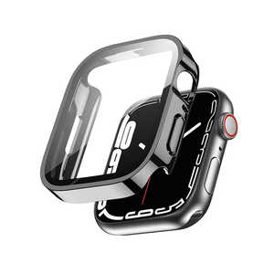 GAACAL APPLE WATCH 10 42MM 「直角フレーム」強化ガラス全面保護ケース ブラック W00299BK8 GAACAL APPLE WATCH 10 42MM 「直角フレーム」強化ガラス全面保護ケース ブラック W00299BK8