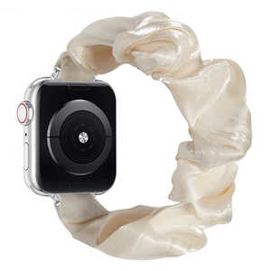 GAACAL APPLE WATCH 1-10/SE1-2 38/40/41/42(10のみ)MM シュシュ風バンド シャンパンゴールド W00607SGA GAACAL APPLE WATCH 1-10/SE1-2 38/40/41/42(10のみ)MM シュシュ風バンド シャンパンゴールド W00607SGA