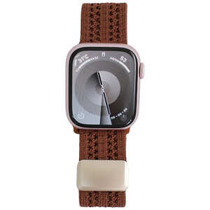 GAACAL APPLE WATCH 1-10/SE1-2 38/40/41/42(10のみ)MM 「通気性と快適さを両立」ナイロンメッシュバンド ブラウン W00612BRA GAACAL APPLE WATCH 1-10/SE1-2 38/40/41/42(10のみ)MM 「通気性と快適さを両立」ナイロンメッシュバンド ブラウン W00612BRA