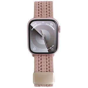 GAACAL APPLE WATCH 1-10/SE1-2 38/40/41/42(10のみ)MM 「通気性と快適さを両立」ナイロンメッシュバンド ピンク W00612PA GAACAL APPLE WATCH 1-10/SE1-2 38/40/41/42(10のみ)MM 「通気性と快適さを両立」ナイロンメッシュバンド ピンク W00612PA