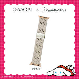 GAACAL APPLE WATCH 1-11/SE1-3 38/40/41/42(10-11)MM �i�C�������b�V���o���h �A�C�V�i�����[�� �f�U�C��A �A�C�{���[ G00146AA