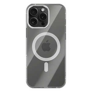 UI iPhone 16 Pro(6.3インチ) METAL MagSafeケース motomo motomo SILVER INOMTMSIP16PSV