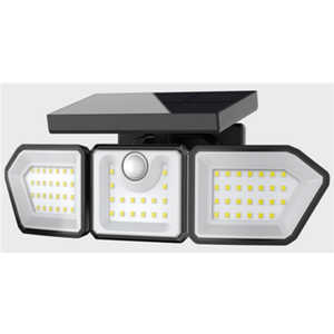 ELPA ソーラー式センサーライト3灯 HX10LT-058BK ELPA ソーラー式センサーライト3灯 HX10LT-058BK