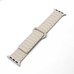 クールモバイルカンパニー APPLE WATCH 1-10/SE1-2 38/40/41/42(10のみ)MM シリコンマグネットバンド ベージュ AWBN2533-01 クールモバイルカンパニー APPLE WATCH 1-10/SE1-2 38/40/41/42(10のみ)MM シリコンマグネットバンド ベージュ AWBN2533-01