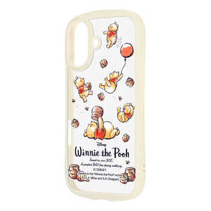 レイアウト iPhone17 ディズニー / Puffull 衝撃吸収 バンパー ハイブリッドケース / RC-DP52CMD2MLW/PO74