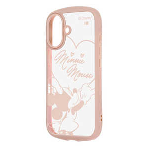 レイアウト iPhone17 ディズニー / Puffull 衝撃吸収 バンパー ハイブリッドケース / RC-DP52CMD2P/MN25